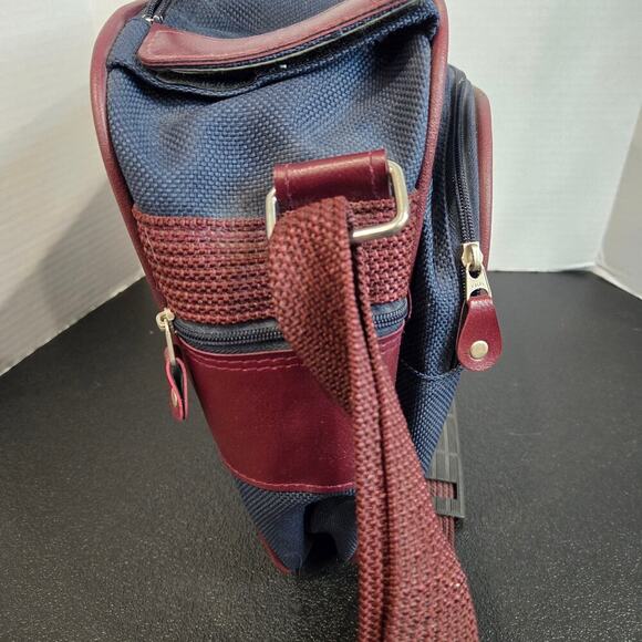 Vtg Samsonite Silhouette 4 Canvas Travel Case Bag Briefcase Carry-on 1980s - Picture 5 of 14